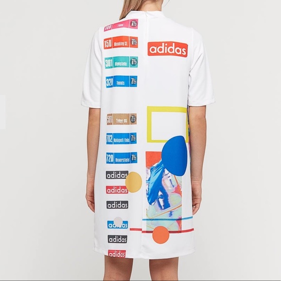 NWT 🔥 Adidas Originals Collective Memories Dress - Picture 5 of 7